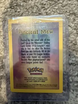 Pokemon TCG Ancient Mew Promo Holo Rare Card - Image 2