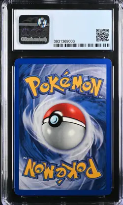 Pokemon Solid Yellow Filler Card WotC Style CGC Mint 9 - Image 2