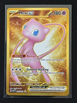 Pokemon TCG Scarlet & Violet 151 Mew EX Hyper Rare Holo 205/165 - Image 1