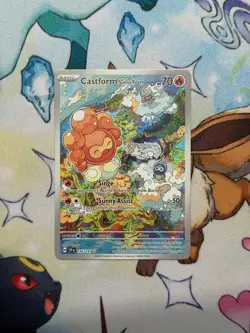 Pokemon TCG Scarlet & Violet Surging Sparks Castform Sunny Form 195/191 - Image 1