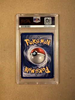 1999 Pokemon Base Set Unlimited Alakazam Holo Rare 1/102 PSA 3 VG - LOW POP - Image 2