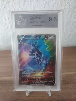 Pokemon Dialga V Full Art Alternativ EN 177/189 Astral Radiance PSA BGS 9 Mint - Image 1