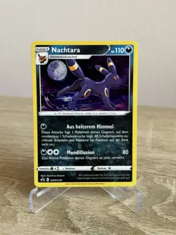 Nachtara SWIRL HOLO Drachenwandel Blister Promo SWSH129 Pokemon Karten Sammlung - Image 2