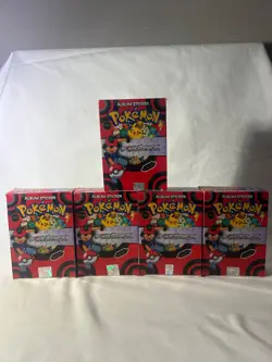 BOX POKEMON POKEDEX EF Vol. 1 Edition PERU TCG 2022 - Stickers & Cards Mew Ash - Image 3