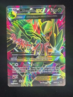 Pokemon Card - M Sceptile EX 85/98 XY Ancient Origins (Full Art) Ultra Holo Rare - Image 1