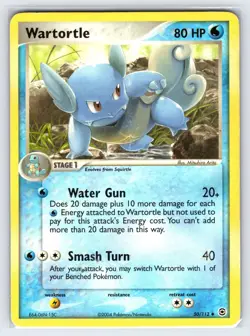 Wartortle 50/112 2004 EX FireRed & LeafGreen Pokemon Card Uncommon - Lp/Mp - Image 1