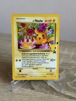 Birthday Pikachu Holo Blackstar Promo 24 Celebrations Pokemon Karten Sammlung - Image 1
