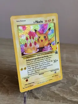 Birthday Pikachu Holo Blackstar Promo 24 Celebrations Pokemon Karten Sammlung - Image 2