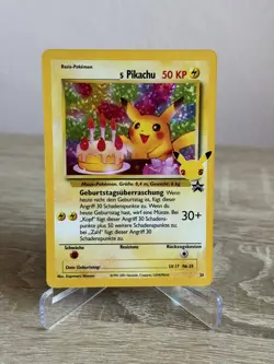 Birthday Pikachu Holo Blackstar Promo 24 Celebrations Pokemon Karten Sammlung - Image 3