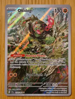 Okidogi 074/064 Illustration Rare Pokemon TCG Scarlet & Violet Shrouded Fable - Image 3