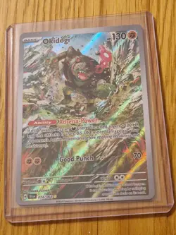 Okidogi 074/064 Illustration Rare Pokemon TCG Scarlet & Violet Shrouded Fable - Image 5