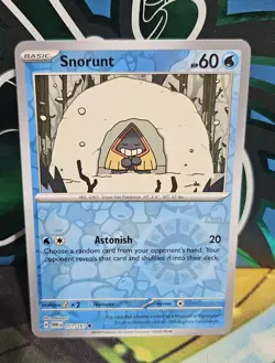 Snorunt 051/167 Reverse Holo Common Twilight Masquerade Pokemon TCG Near Mint NM - Image 1