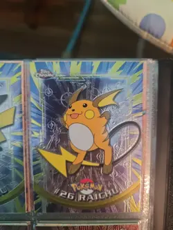 Topps 1999 Raichu Pokemon TCG Card #26 With Mystery Suprise And Fast Shipping - Image 1