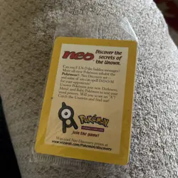 FACTORY SEALED Entei Black Star Promo 34 Reverse Holo Promo Pokemon Card - Image 1