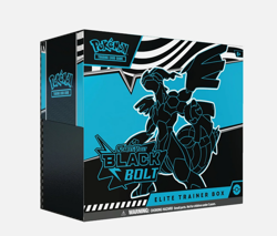 Pokemon TCG Black Bolt ETB Elite Trainer Factory Sealed Box SEAL SLIGHTLY RIPPED - Image 2