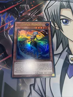 JUSH-EN002 Dracotail Faimena ULTRA RARE 1st Edition Yu-Gi-Oh! Justice Hunters - Image 1
