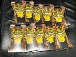 10 Packs Yugioh Quarter Century Stampede Packs, 50 Cards Total, 5 Holos Per Pack - Image 1