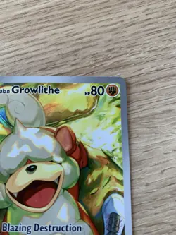 Hisuian Growlithe 181/167 Twilight Masquerade Pokemon TCG Card - Image 4