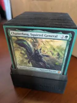 CHATTERFANG, SQUIRREL GENERAL COMMANDER DECK Magic the Gathering MTG 100 cards - Image 1