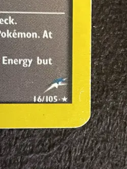 Pokemon TCG 2002 Neo Destiny Set: Miracle Energy 16/105 Rare Holo Card - LP/NM - Image 2