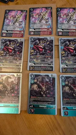 9 cards 3 x playsets Digimon see pics - Image 3