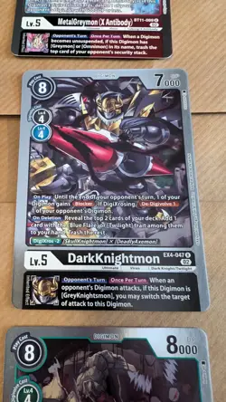 9 cards 3 x playsets Digimon see pics - Image 5