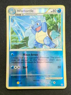 WARTORTLE - 42/95 -REVERSE - UNLEASHED - UNCOMMON - POKEMON CARD - Image 1
