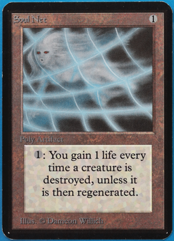 Soul Net Alpha PLD Artifact Uncommon MAGIC GATHERING CARD (ID# 497359) ABUGames - Image 1