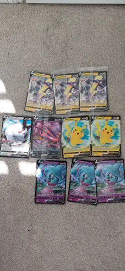Pokemon TCG 10 Jumbo Card Collection - Image 1