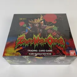 Zombie World Order TCG Sealed Booster Box Trading Card Game Set 1 2017 Bandai - Image 1