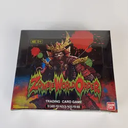 Zombie World Order TCG Sealed Booster Box Trading Card Game Set 1 2017 Bandai - Image 2