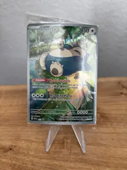 Pokemon 151. Snorlax 051 Sv: Scarlet & Violet Promo Card Holo. Black Star Promo - Image 1