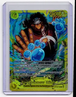 2025 One Piece - OP12 - Legacy of the Master Cards Bartholomew Kuma #119 - Image 1