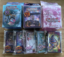 Assorted Yu-Gi-Oh! Deck Boxes & Card Sleeves ~ 250 Sleeves ~ 3 Deck Boxes *NEW* - Image 1