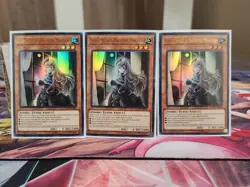 3x Yugioh Ghost Belle & Haunted Mansion 1st Ed DUDE-EN004 Yu-Gi-Oh! 3x PLAYSET - Image 1