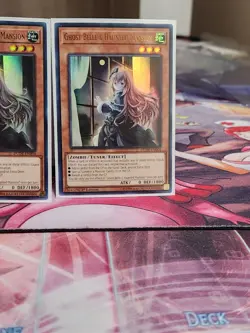 3x Yugioh Ghost Belle & Haunted Mansion 1st Ed DUDE-EN004 Yu-Gi-Oh! 3x PLAYSET - Image 4