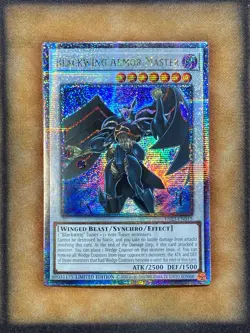 Yugioh Blackwing Armor Master TN23-EN015 Quarter Century Secret Limited Ed NM - Image 1