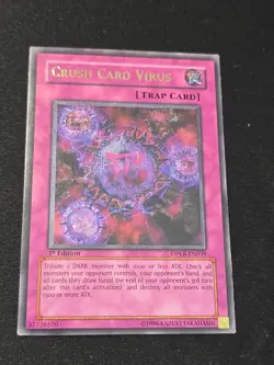 Crush Card Virus DPKB-EN039 1st Edition Ultimate Rare Yugioh - Image 2