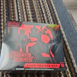 POKEMON DESTINED RIVALS ETB Brand New tiny tear in plastic - Image 1
