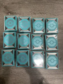 Lot of 12x Pokemon TCG SLEEVES (65Ct) Pokeball Design Factory Sealed - Image 1