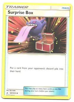Surprise Box - 187/214 - Unbroken Bonds - Pokemon Card - NM - Image 1