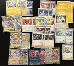 Competitive Meta Miraidon EX Raichu Pokemon Deck Tournament Ready - Image 1