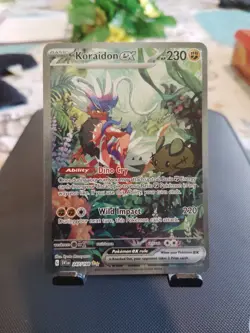 🔥Koraidon EX 247/198 Scarlet and Violet Pokemon Special Illustration Rare NM✨ - Image 1
