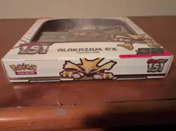 Pokemon Scarlet & Violet 151 Alakazam EX Collection Box 4 PACKS SEALED - Image 5