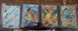 Scarlet & Violet 151 Card Lot, Charizard ex 183 Blastoise ex 184 Pokemon TCG NM - Image 2