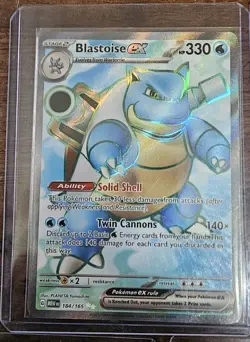 Scarlet & Violet 151 Card Lot, Charizard ex 183 Blastoise ex 184 Pokemon TCG NM - Image 3