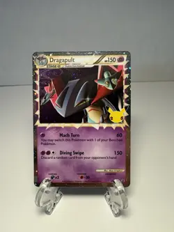 Dragapult Prime SWSH132 Celebrations Rare Holo Black Star Promo Pokemon TCG - Image 1