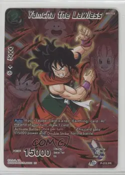 2017-Current Dragon Ball Super Card Game Promos Foil Yamcha the Lawless #P-215 - Image 1