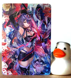 Honkai : Star Rail Card - Acheron - Full Art - Foil - Fan card ʘʘ waifu - Image 4