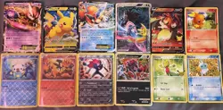 Pokemon Jumbo CARD LOT zoroark oshawott tepig darkrai cresselia charizard lot - Image 1